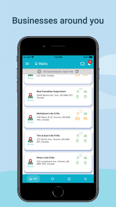 Emulate iPhone app Q Waits: virtual queue checkin using MyAndroid Emulate iPhone app Q Waits: virtual queue checkin using MyAndroid