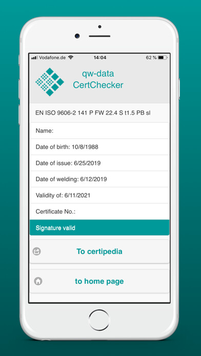 Emulate iPhone app qw-data CertChecker using MyAndroid Emulate iPhone app qw-data CertChecker using MyAndroid