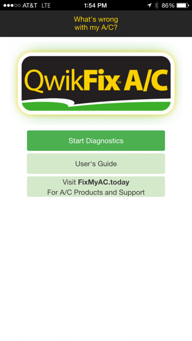 Emulate iPhone app QwikFix A/C using MyAndroid Emulate iPhone app QwikFix A/C using MyAndroid