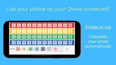 Emulate iPhone app Qwixx Scorecard using MyAndroid Emulate iPhone app Qwixx Scorecard using MyAndroid