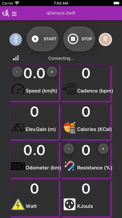 Emulate iPhone app QZ - qdomyos-zwift using MyAndroid Emulate iPhone app QZ - qdomyos-zwift using MyAndroid