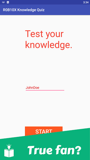 Run android online APK R0B10X Trivia - Test your Knowledge from MyAndroid or emulate R0B10X Trivia - Test your Knowledge using MyAndroid Run android online APK R0B10X Trivia - Test your Knowledge from MyAndroid or emulate R0B10X Trivia - Test your Knowledge using MyAndroid