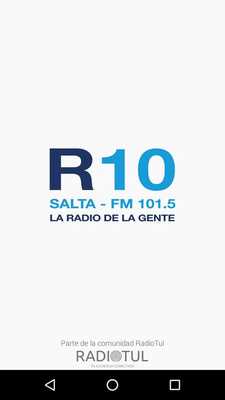 Emulate Android APK R10 Salta FM 101.5 Emulate Android APK R10 Salta FM 101.5