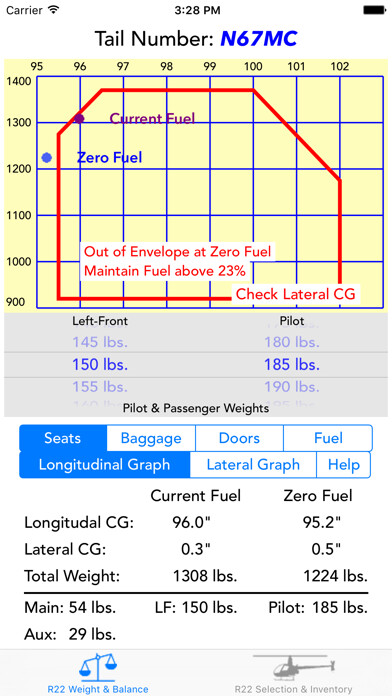 Emulate iPhone app R22 Weight & Balance using MyAndroid Emulate iPhone app R22 Weight & Balance using MyAndroid