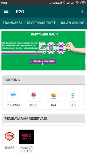 Run android online APK R2O PULSA (indo,Korsel,dan Malaysia) from MyAndroid or emulate R2O PULSA (indo,Korsel,dan Malaysia) using MyAndroid