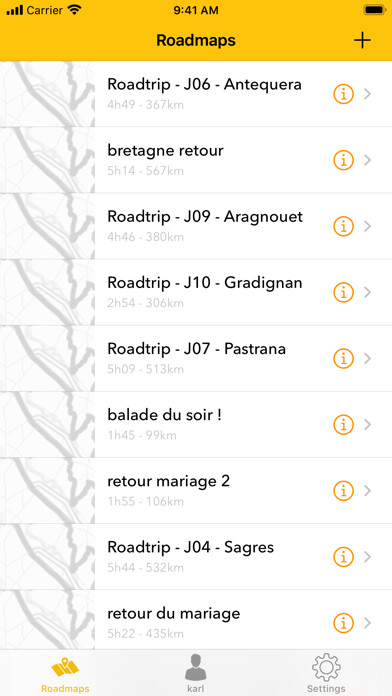 Emulate iPhone app R4Gps - Roadmap for GPS using MyAndroid