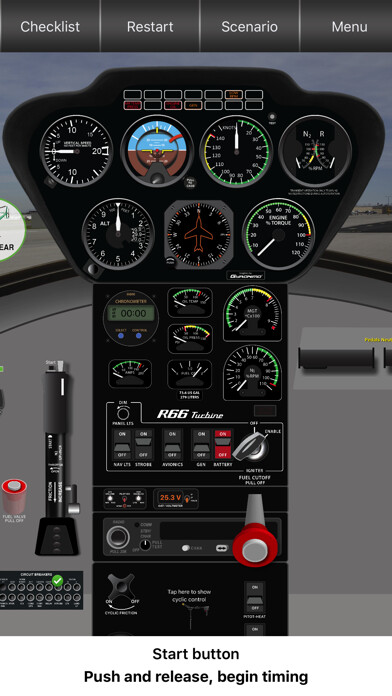 Emulate iPhone app R66 Cockpit Trainer using MyAndroid Emulate iPhone app R66 Cockpit Trainer using MyAndroid