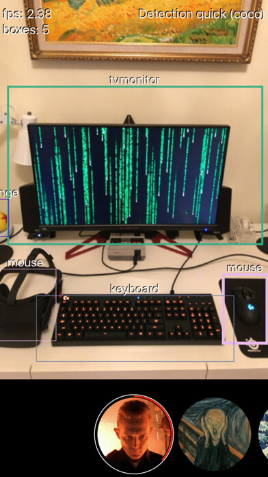 Emulate iPhone app RabbitAR - Artificial Reality using MyAndroid