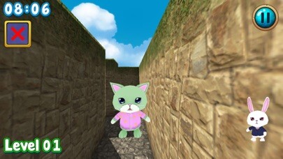 Emulate iPhone app Rabbit explore the 3D maze!! using MyAndroid Emulate iPhone app Rabbit explore the 3D maze!! using MyAndroid
