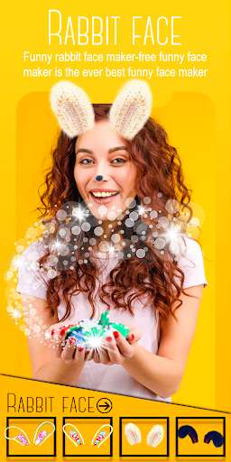 Run android online APK Rabbit face Photo from MyAndroid or emulate Rabbit face Photo using MyAndroid