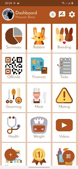 Run android online APK Rabbit Farm record management from MyAndroid or emulate Rabbit Farm record management using MyAndroid