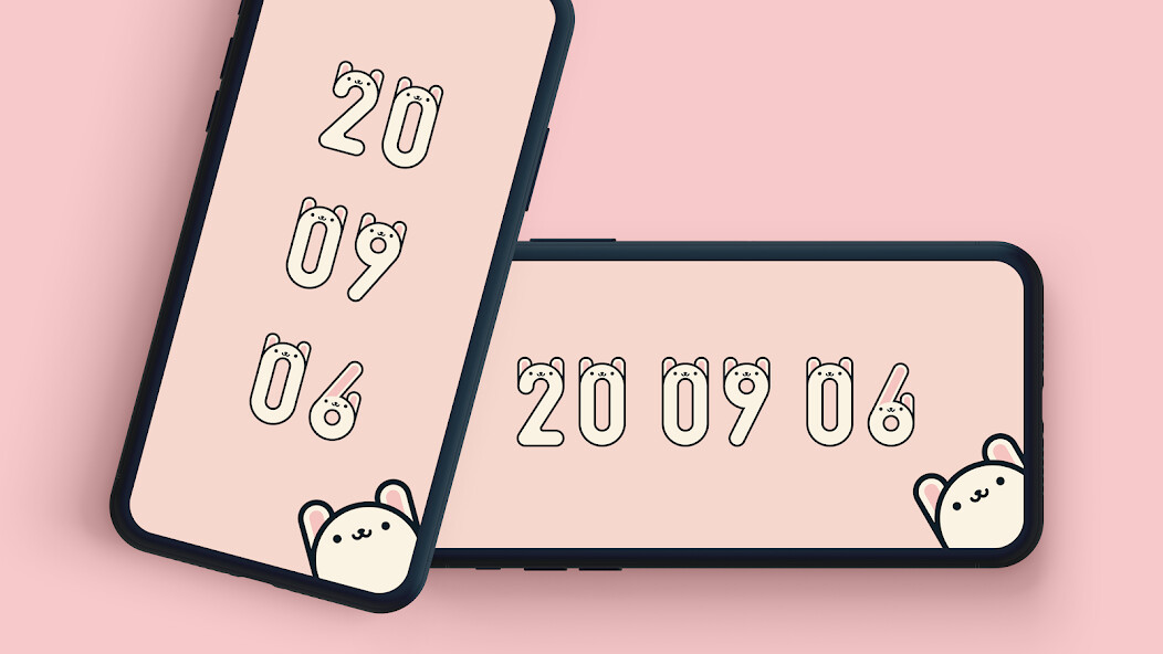 Run android online APK Rabbit flip desktop clock from MyAndroid or emulate Rabbit flip desktop clock using MyAndroid