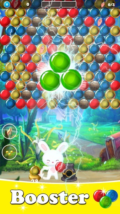 Emulate iPhone app Rabbit Pop - Bubble Shooter using MyAndroid