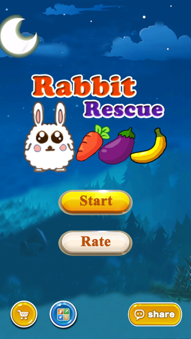 Emulate iPhone app Rabbit Rescue - Collect carrots and rescue lost pet rabbit using MyAndroid Emulate iPhone app Rabbit Rescue - Collect carrots and rescue lost pet rabbit using MyAndroid