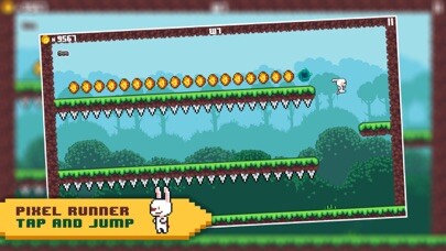 Emulate iPhone app Rabbit Runner - Running Bunny using MyAndroid