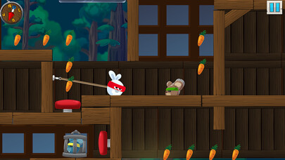Emulate iPhone app Rabbit Samurai - Grapple ninja using MyAndroid