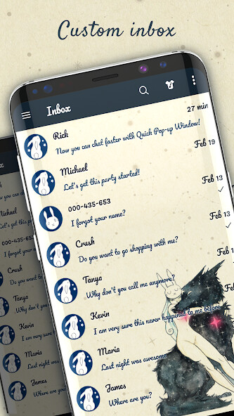 Run android online APK Rabbit Wolf Messenger Theme from MyAndroid or emulate Rabbit Wolf Messenger Theme using MyAndroid Run android online APK Rabbit Wolf Messenger Theme from MyAndroid or emulate Rabbit Wolf Messenger Theme using MyAndroid