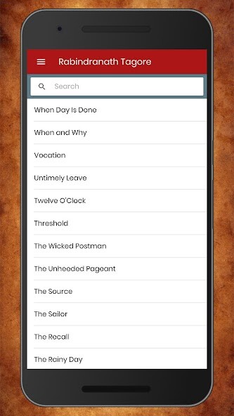 Emulate Rabindranath Tagore Poems in English from MyAndroid or run Rabindranath Tagore Poems in English using MyAndroid