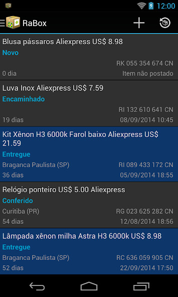 Run android online APK RaBox - Rastrear Correios from MyAndroid or emulate RaBox - Rastrear Correios using MyAndroid Run android online APK RaBox - Rastrear Correios from MyAndroid or emulate RaBox - Rastrear Correios using MyAndroid