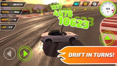 Emulate iPhone app Race Adventure Drift using MyAndroid