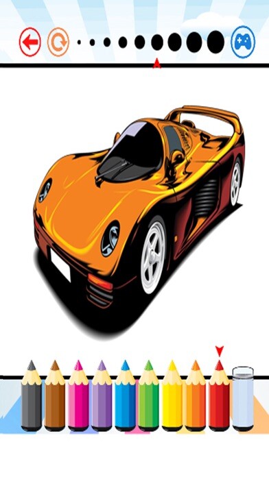 Emulate iPhone app Race Cars Coloring Book - Activities for Kid using MyAndroid Emulate iPhone app Race Cars Coloring Book - Activities for Kid using MyAndroid