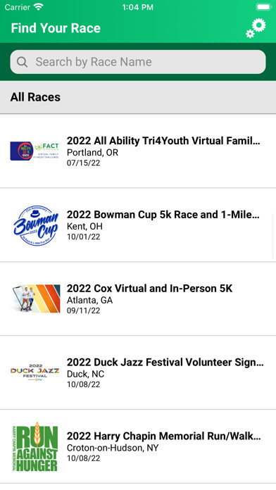 Emulate iPhone app RaceDay CheckIn using MyAndroid Emulate iPhone app RaceDay CheckIn using MyAndroid