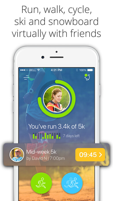 Emulate iPhone app Racefully social fitness using MyAndroid Emulate iPhone app Racefully social fitness using MyAndroid