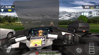 Emulate iPhone app Race Moto Rider in Traffic using MyAndroid Emulate iPhone app Race Moto Rider in Traffic using MyAndroid