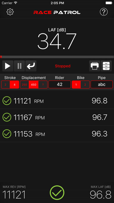 Emulate iPhone app Race Patrol using MyAndroid Emulate iPhone app Race Patrol using MyAndroid