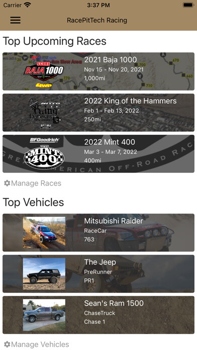 Emulate iPhone app RacePitTech using MyAndroid Emulate iPhone app RacePitTech using MyAndroid