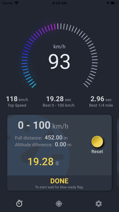 Emulate iPhone app Race Stats: Speedo and G Force using MyAndroid Emulate iPhone app Race Stats: Speedo and G Force using MyAndroid