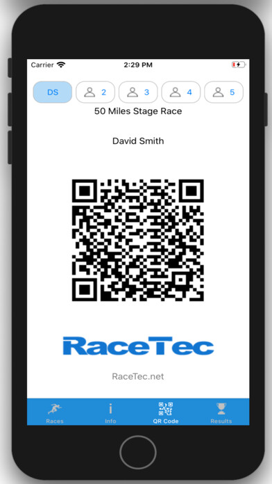 Emulate iPhone app RaceTec QRCode using MyAndroid Emulate iPhone app RaceTec QRCode using MyAndroid