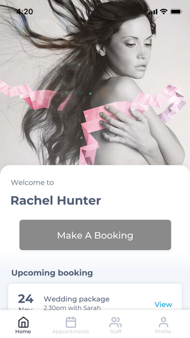 Emulate iPhone app Rachel Hunter using MyAndroid Emulate iPhone app Rachel Hunter using MyAndroid