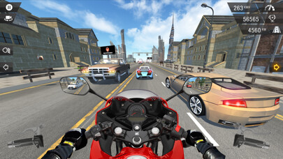 Emulate iPhone app Racing In Moto using MyAndroid