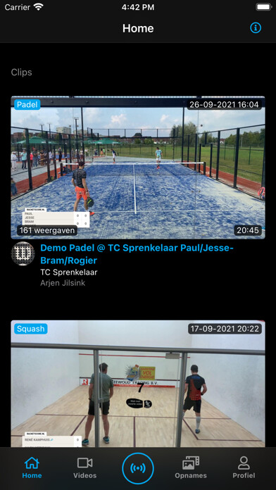 Emulate iPhone app Racketcam using MyAndroid Emulate iPhone app Racketcam using MyAndroid