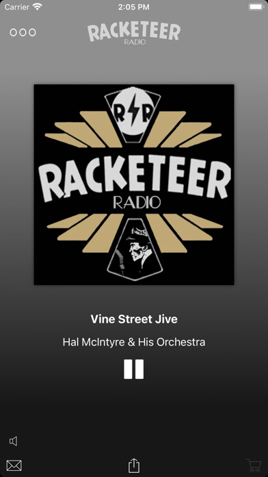 Emulate iPhone app Racketeer Radio KFQX using MyAndroid