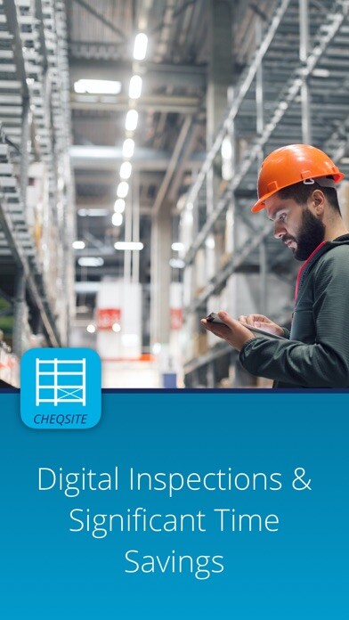 Emulate iPhone app Rack Inspection DIN EN 15635 using MyAndroid