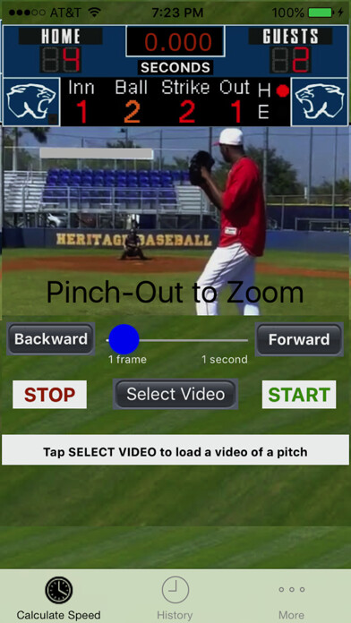 Emulate iPhone app RadarGun-Baseball Pitch Speed using MyAndroid Emulate iPhone app RadarGun-Baseball Pitch Speed using MyAndroid