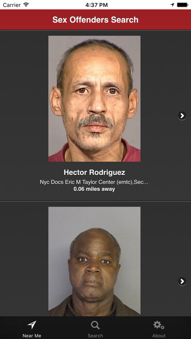 Emulate iPhone app Radaris Sex Offenders using MyAndroid