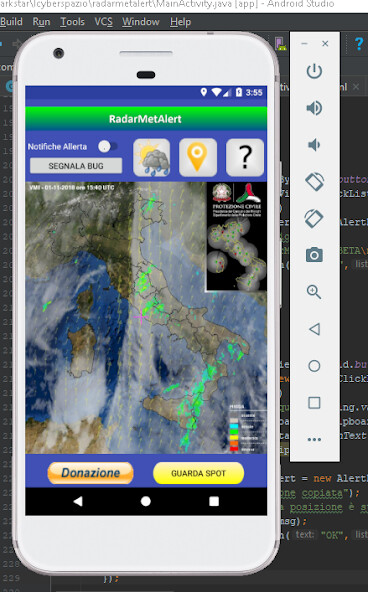 Run android online APK RadarMetAlert Italia from MyAndroid or emulate RadarMetAlert Italia using MyAndroid Run android online APK RadarMetAlert Italia from MyAndroid or emulate RadarMetAlert Italia using MyAndroid