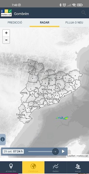 Run android online APK Radar meteo.cat from MyAndroid or emulate Radar meteo.cat using MyAndroid