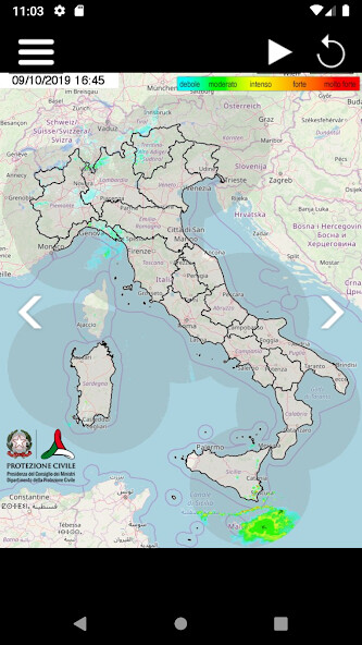 Run android online APK Radar Meteo Italia from MyAndroid or emulate Radar Meteo Italia using MyAndroid