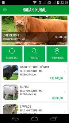 Emulate Android APK Radar Rural
