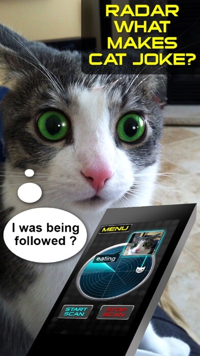 Emulate iPhone app Radar What Makes Cat Joke using MyAndroid Emulate iPhone app Radar What Makes Cat Joke using MyAndroid