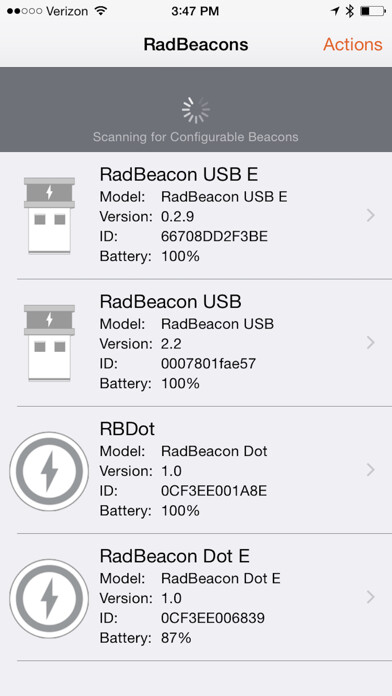 Emulate iPhone app RadBeacon using MyAndroid Emulate iPhone app RadBeacon using MyAndroid