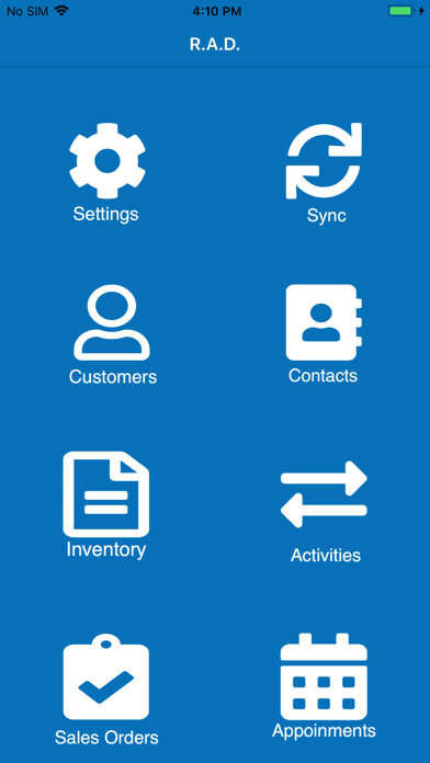 Emulate iPhone app RAD for Acumatica using MyAndroid