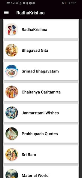 Run android online APK RadhaKrishna Quotes from MyAndroid or emulate RadhaKrishna Quotes using MyAndroid