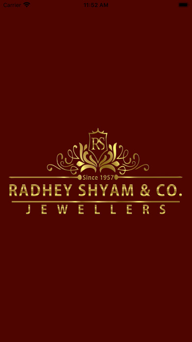 Emulate iPhone app Radhey Shyam Jewellers using MyAndroid