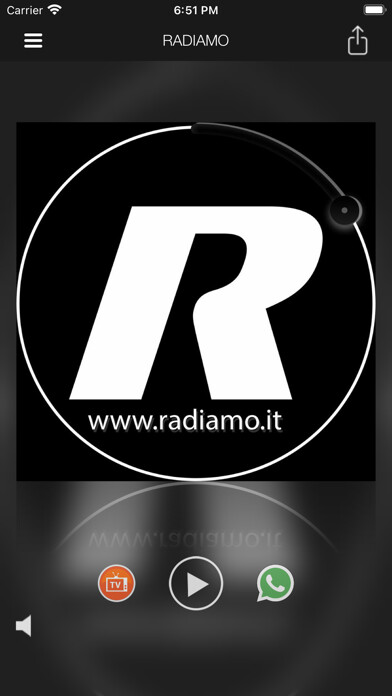 Emulate iPhone app Radiamo using MyAndroid