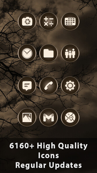 Run android online APK Radiance Brown Icons from MyAndroid or emulate Radiance Brown Icons using MyAndroid